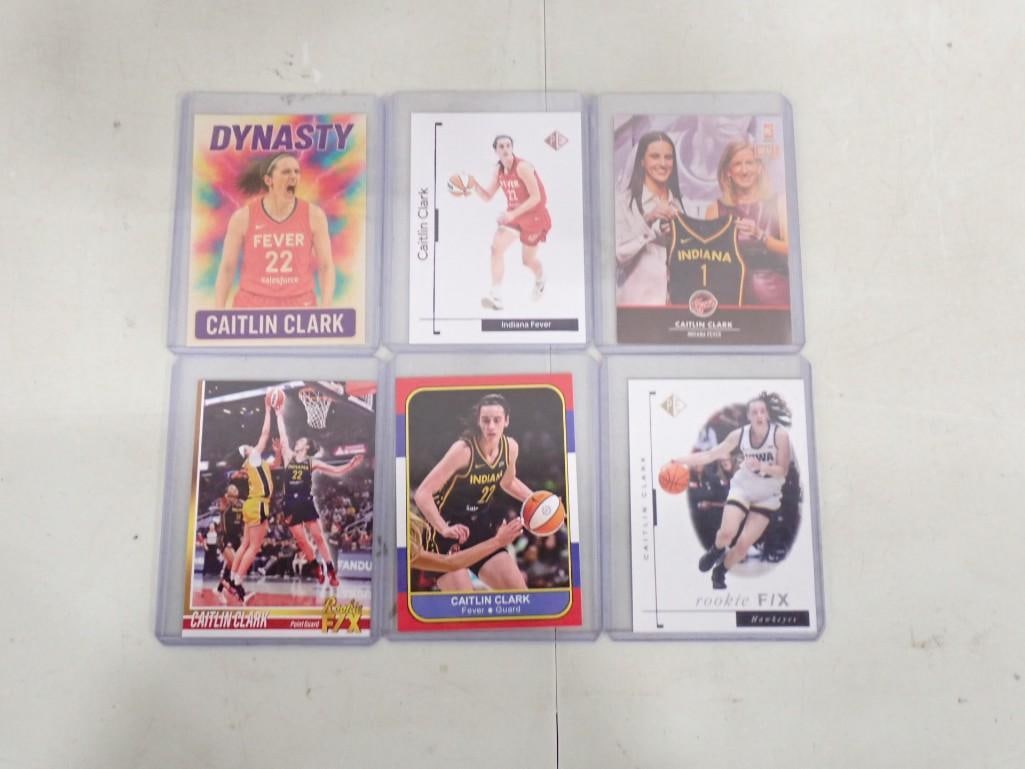 Caitlin Clark Basketball Cards: Caitlin Clark Basketball Cards All pictures are considered part of the description and should be examined carefully by bidders. Live Auctioneers is now offering Live Shipping through them. This is an 