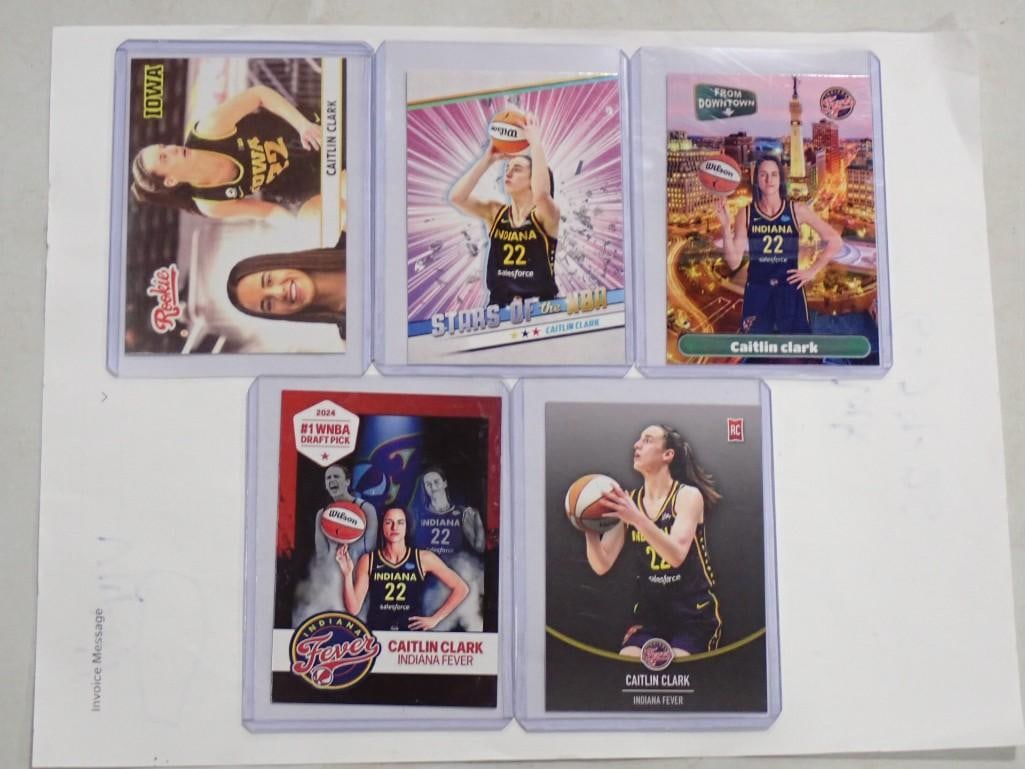 Caitlin Clark Basketball Cards (1 of 5)