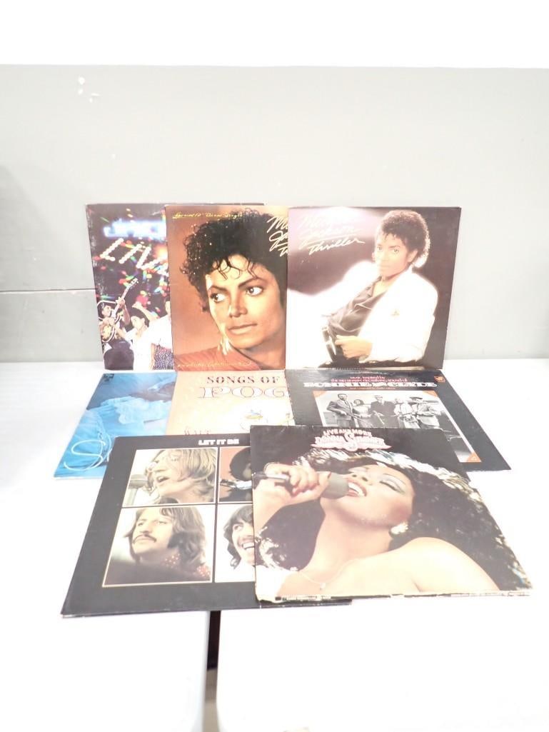 Vinyl Record Albums including The Beatles, Michael Jackson, Donna Summer, Bonnie & Clyde, Pogo, etc (1 of 5)