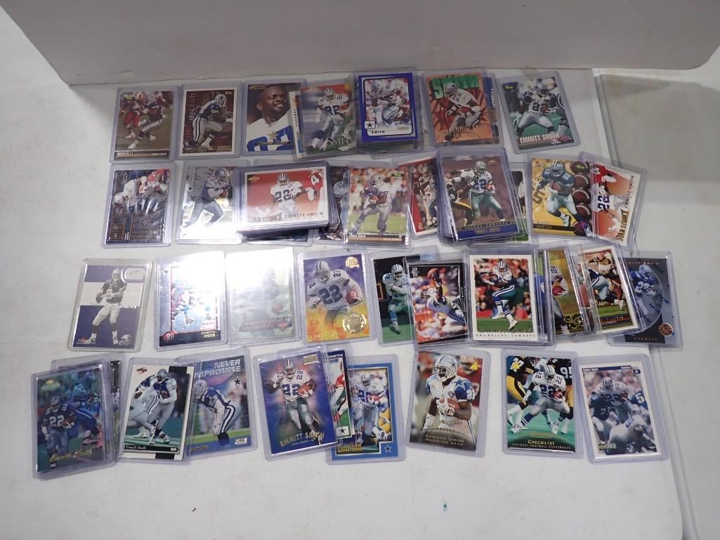 Lot of 66 Emmitt Smith Football Cards: Lot of 66 Emmitt Smith Football Cards All pictures are considered part of the description and should be examined carefully by bidders. Live Auctioneers is now offering Live Shipping through them. This