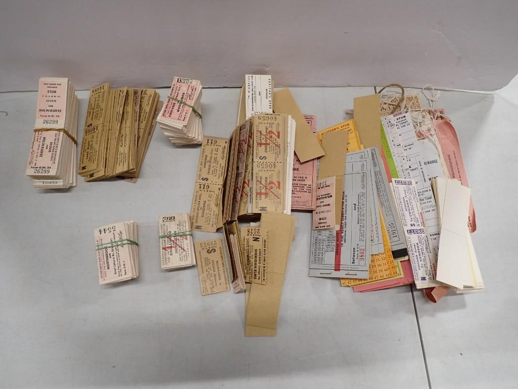 North Shore Railroad Tickets All Kinds, Unused, Nice Shape: North Shore Railroad Tickets All Kinds, Unused, Nice Shape All pictures are considered part of the description and should be examined carefully by bidders. Live Auctioneers is now offering Live Shippi
