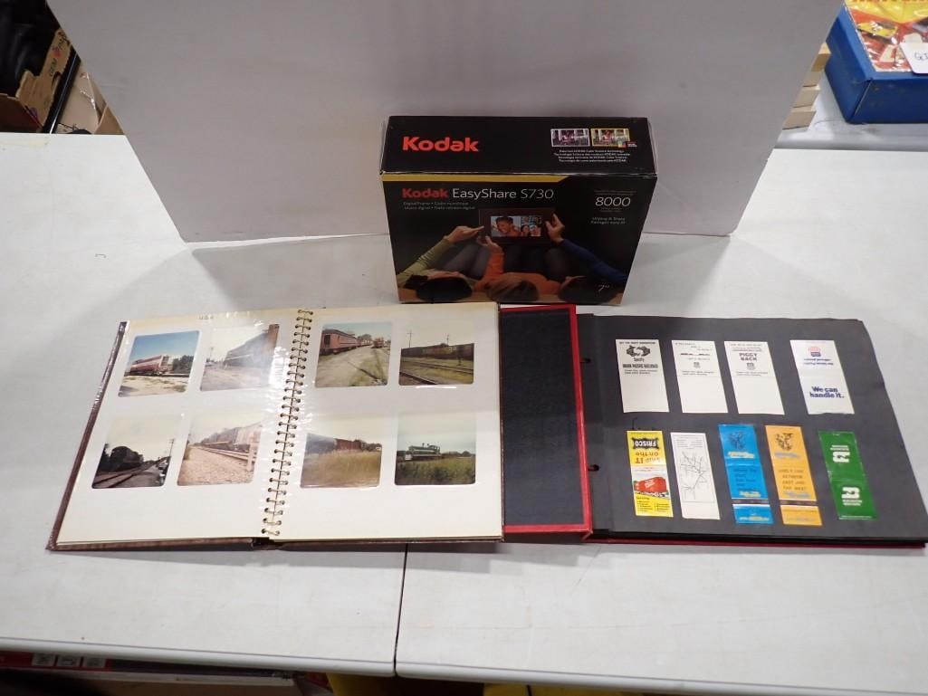 Train and Railroad Ephemera and Photos and a Kodak Easy Share S730 Camera (1 of 20)