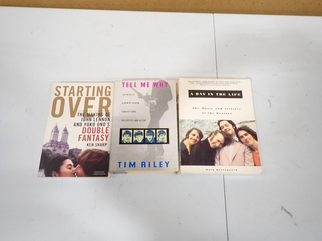 Beatles Book lot including Starting Over, Tell me Why, A Day in the Life: Beatles Book lot including Starting Over, Tell me Why, A Day in the Life All pictures are considered part of the description and should be examined carefully by bidders. Live Auctioneers is now offeri