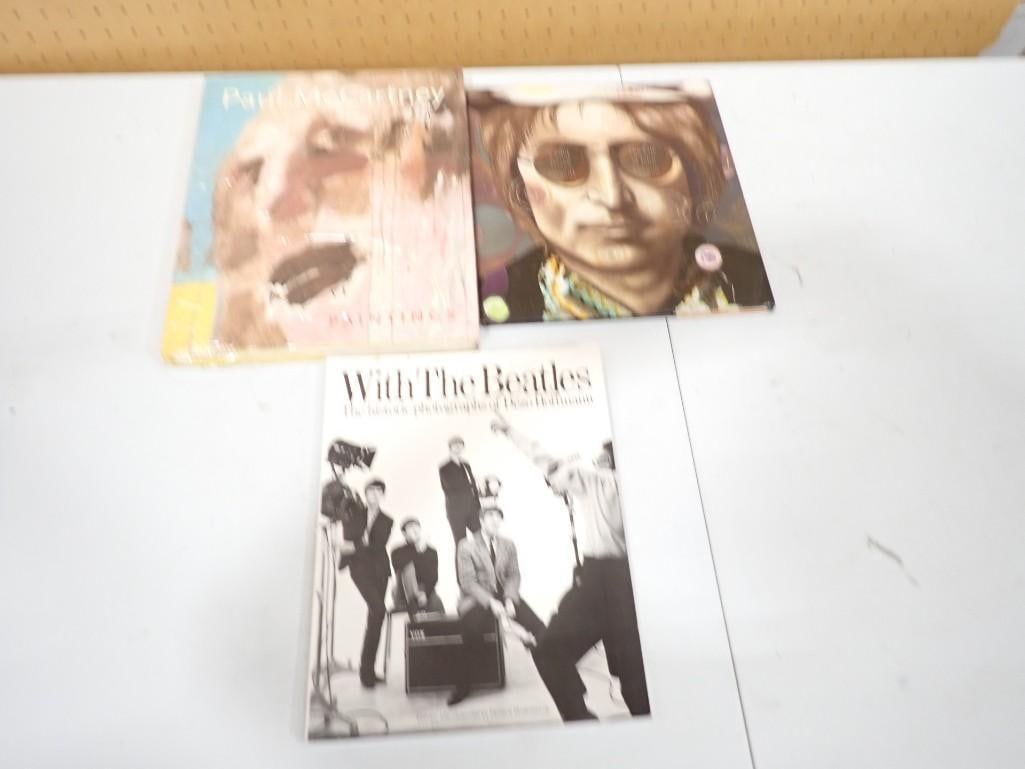 The Beatles Books including With the Beatles, Life of John Lennon, Paul McCartney Paintings (1 of 7)