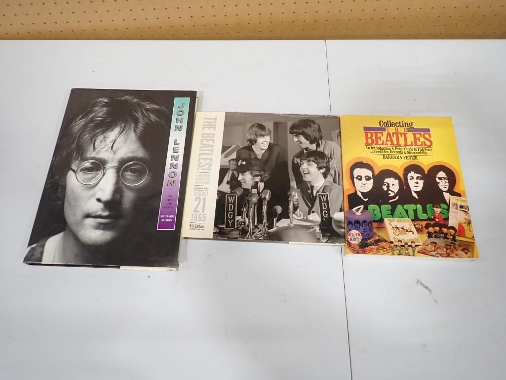 The Beatles Book Lot including John Lennon, Collecting the Beatles Introduction and Price Guide, (1 of 9)