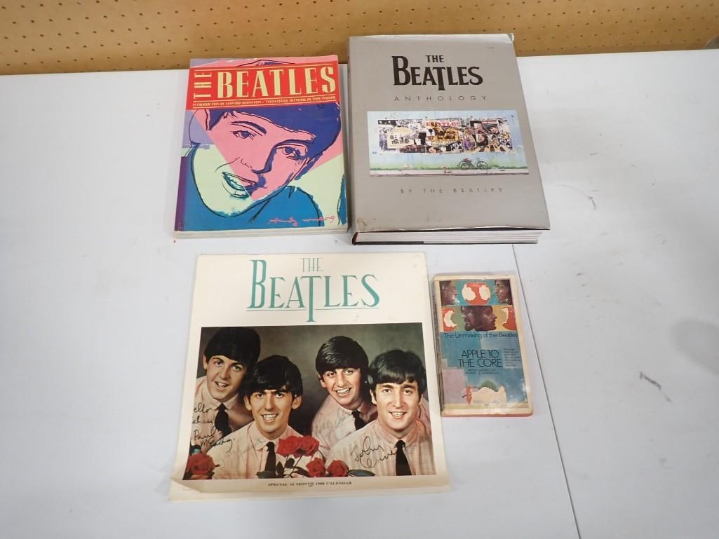 The Beatles Book Lot including Anthology, 16 Month Calendar, Apple to the Core, Geoffrey Stokes: The Beatles Book Lot including Anthology, 16 Month Calendar, Apple to the Core, Geoffrey Stokes All pictures are considered part of the description and should be examined carefully by bidders. Live Au