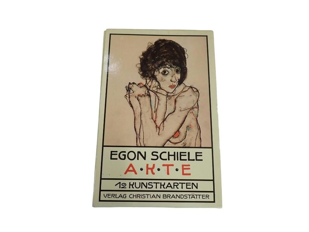 Egon Schiele Expressionist Risque artwork Postcard Prints - 2