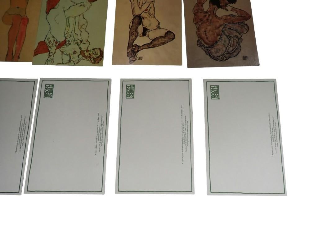 Egon Schiele Expressionist Risque artwork Postcard Prints - 8