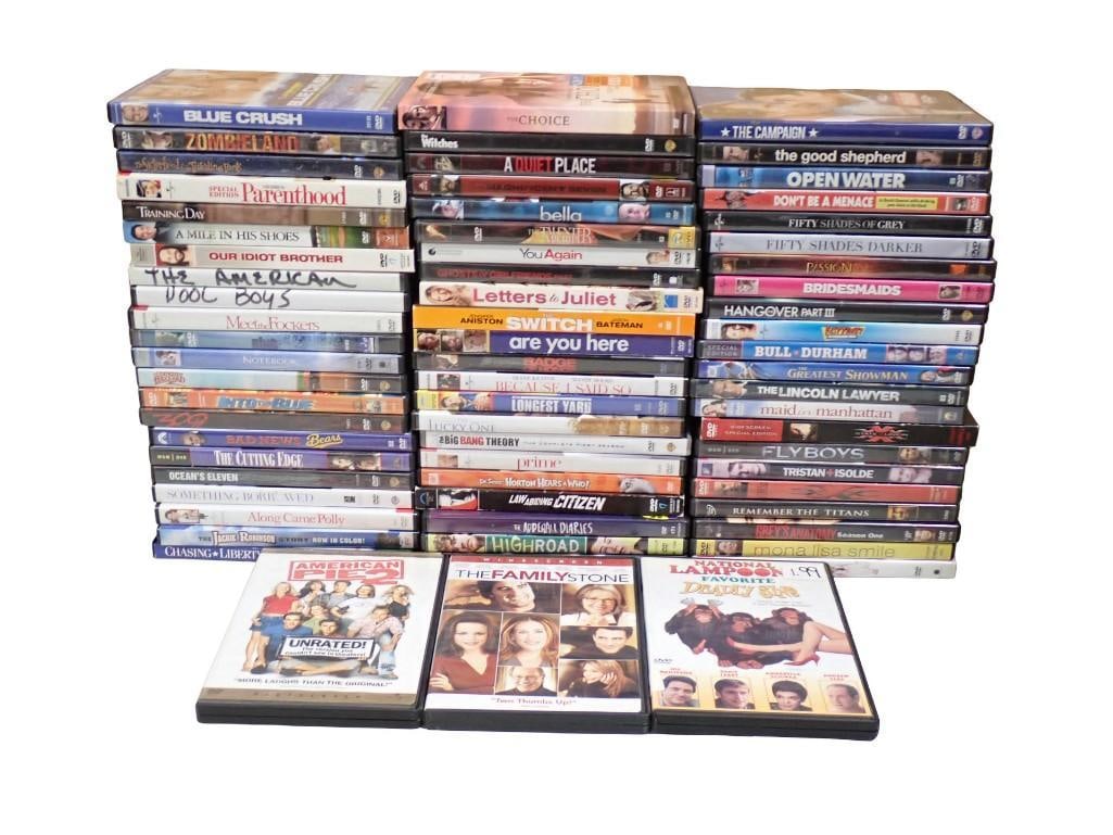 Large Lot of assorted DVDs (1 of 6)