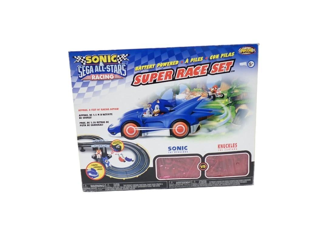 NKOK Sonic & SEGA All-Stars Slot Car Racing Super Race Set: NKOK Sonic & SEGA All-Stars Slot Car Racing Super Race Set All pictures are considered part of the description and should be examined carefully by bidders. Live Auctioneers is now offering Live Sh