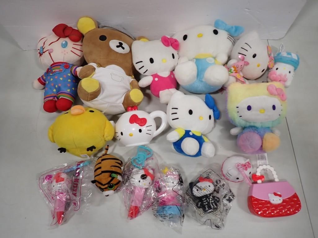 Plush Lot including Hello Kitty and other Hello Kitty Toys (1 of 9)