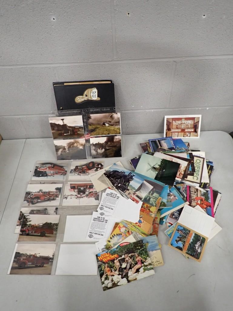 Ephemera Lot including Postcards, Vintage, Trains, Cars, etc (1 of 13)