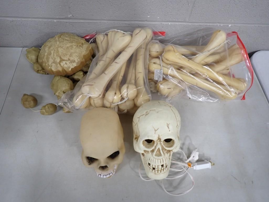 Vintage Skulls and Bones Decor including Ceramic, Plastic, etc. (1 of 8)