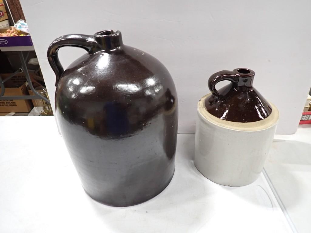 Two Stoneware Crocks - 6