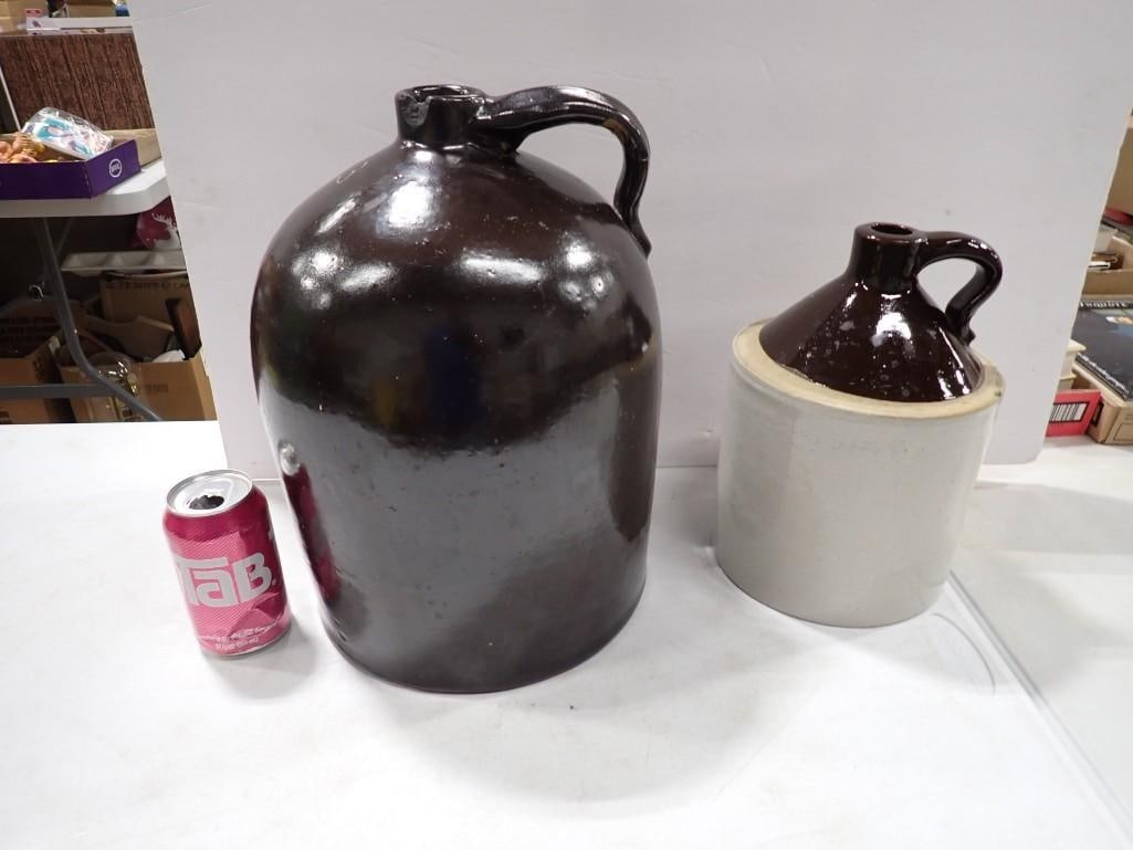Two Stoneware Crocks - 8