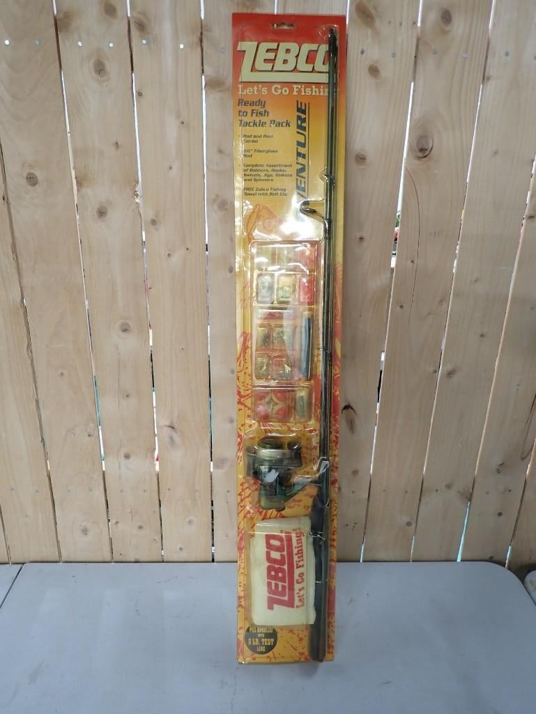 Zebco Adventure Let's Go Fishing Tackle Pack with Rod and Spincast Reel (1 of 9)