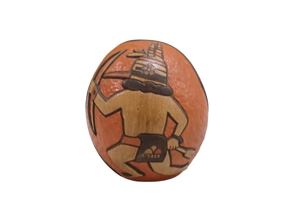 Signed Hopi Pottery Delmar Polacca Seed Pot (1 of 6)
