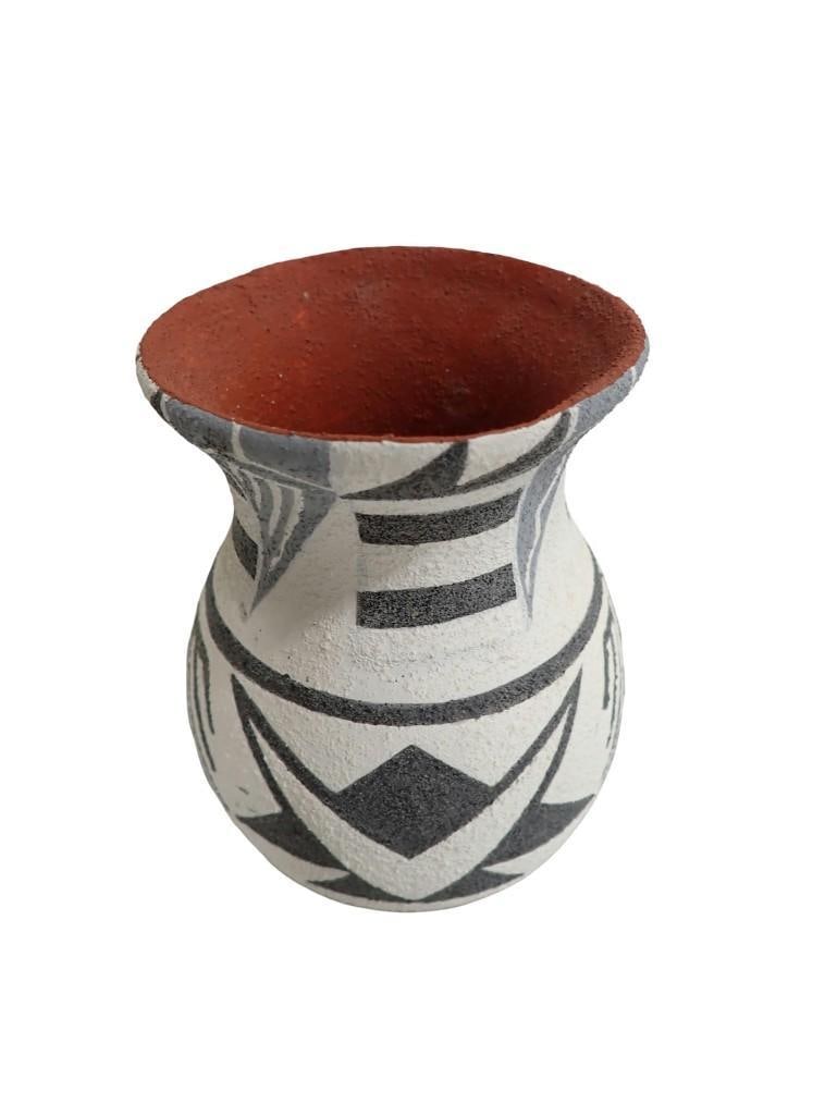 Acoma Pottery Signed Vase - Bellamino (1 of 8)