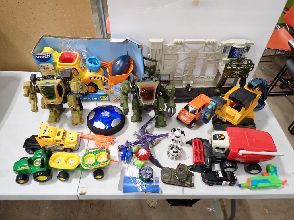 Lot of Toys incl Toy Trucks, Vehicles, etc (1 of 13)