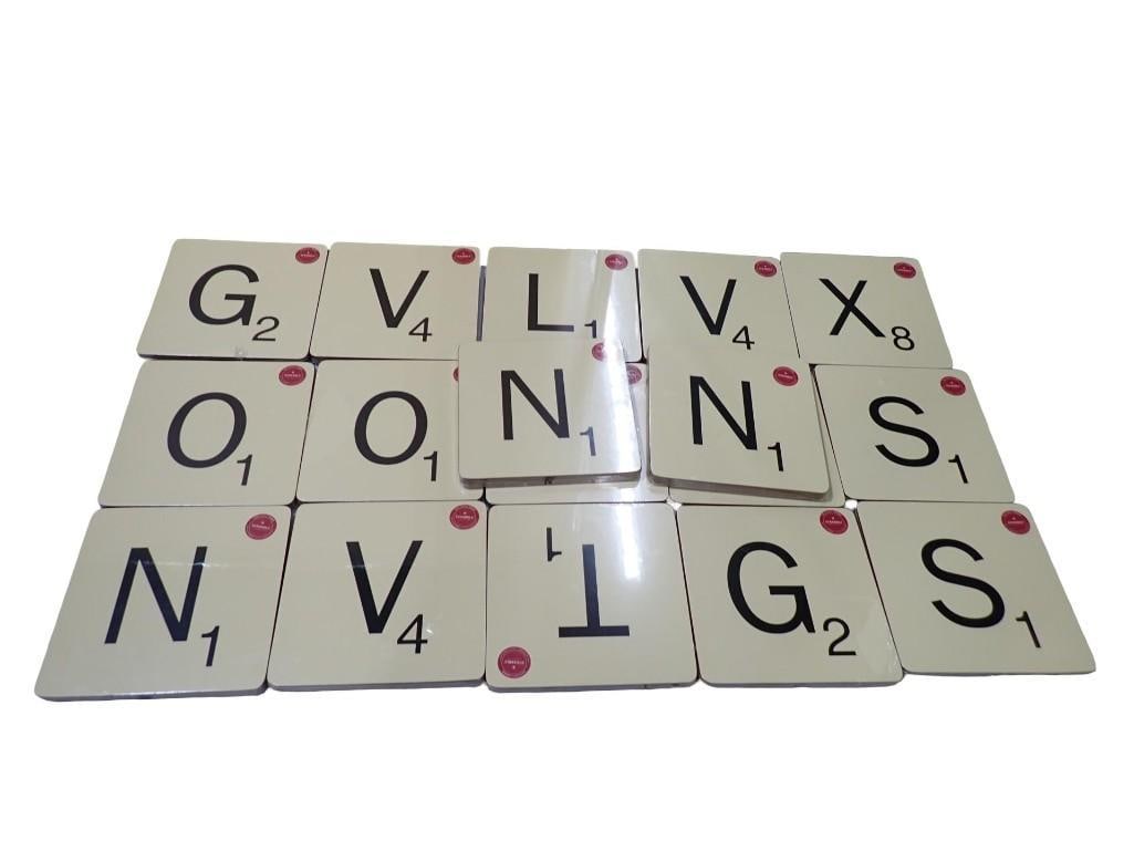 Lot of Scrabble Letters Coasters (1 of 8)