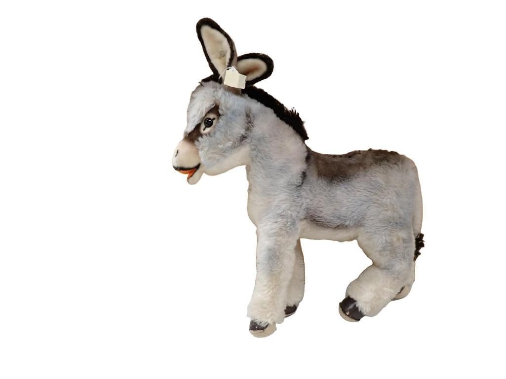 Vintage Steiff Grissy Donkey Grissy Esel with the Original Steiff Ear Button (1 of 7)