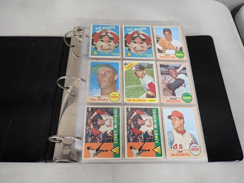 Binder full of Vintage Baseball Cards, Hot Rod Trading Cards, Baseball Coins, etc. (1 of 20)