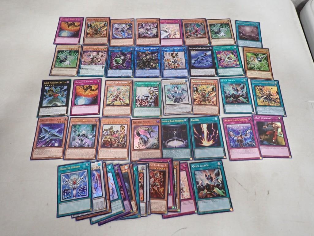 Lot of Assorted Yu-Gi-Oh! Game / Trading / Collector Cards: Lot of Assorted Yu-Gi-Oh! Game / Trading / Collector Cards All pictures are considered part of the description and should be examined carefully by bidders. Live Auctioneers is now offering Live Shippi