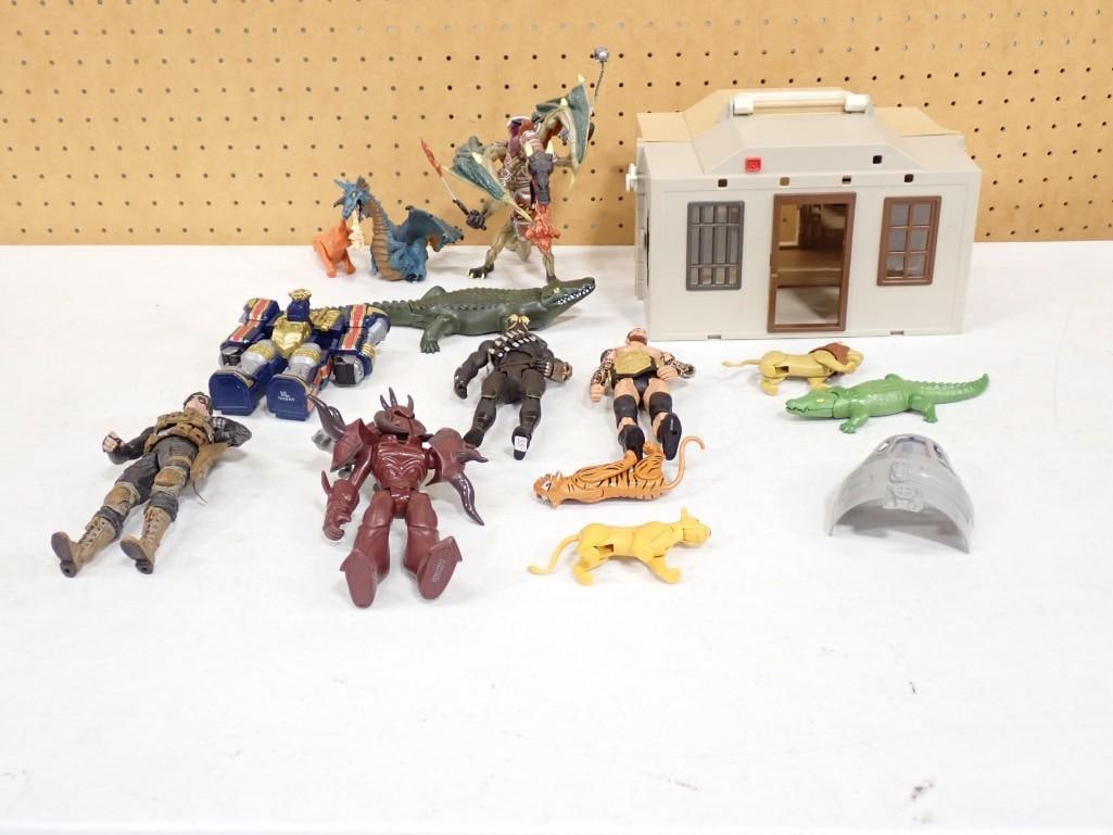 Toy and Action Figures including Power Rangers, WWE, Marvel Winter Soldier, Adventure Quest Worlds (1 of 11)