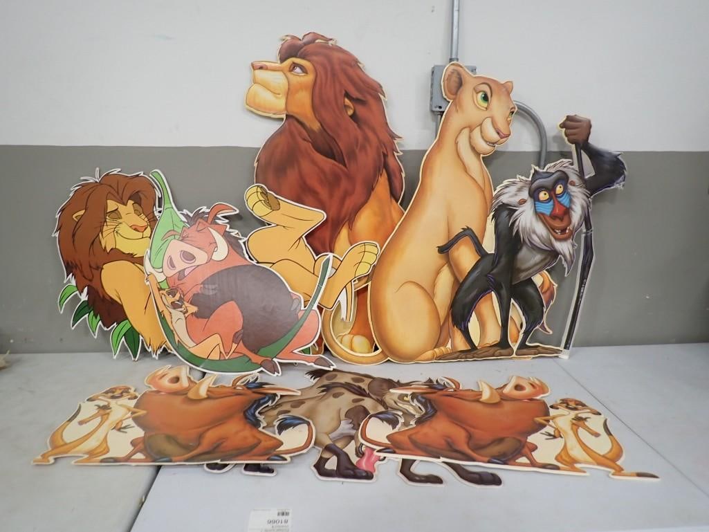 Lot of Walt Disney Lion King Wall Displays: Lot of Walt Disney Lion King Wall Displays All pictures are considered part of the description and should be examined carefully by bidders. Live Auctioneers is now offering Live Shipping through them.