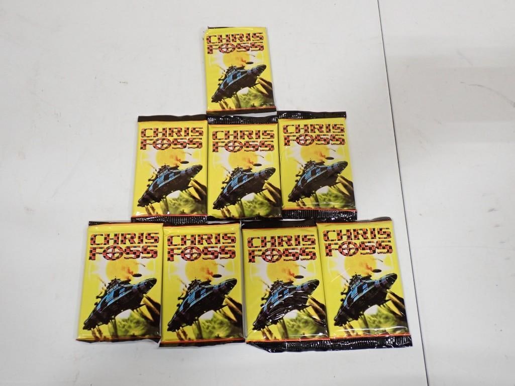 Sealed Packs of Chris Foss Fantasy Art Trading Cards: Sealed Packs of Chris Foss Fantasy Art Trading Cards All pictures are considered part of the description and should be examined carefully by bidders. Live Auctioneers is now offering Live Shipping thr