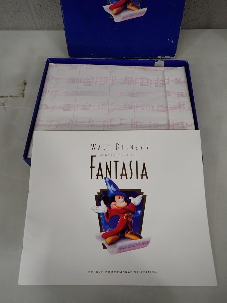 Walt Disney Fantasia Box Set including Making of a Masterpiece, Leopold Stokowski CDs: Walt Disney Fantasia Box Set including Making of a Masterpiece, Leopold Stokowski CDs - looks to be missing a tape All pictures are considered part of the description and should be examined care