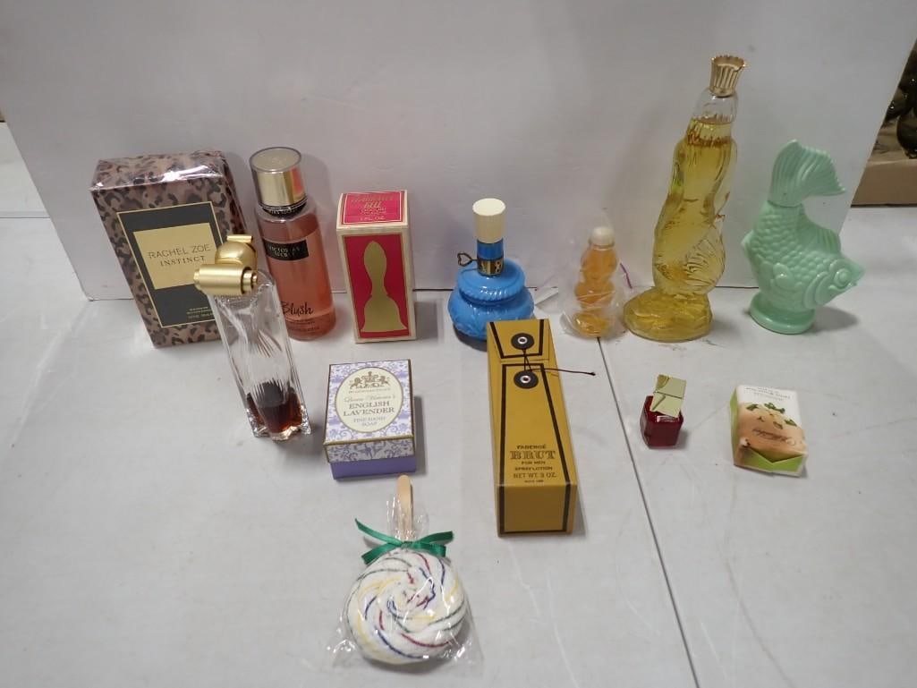 Lot of Perfume, Cologne, Soaps, etc. Victoria's Secret, Rachel Zoe, Queen Victoria's, etc. (1 of 10)