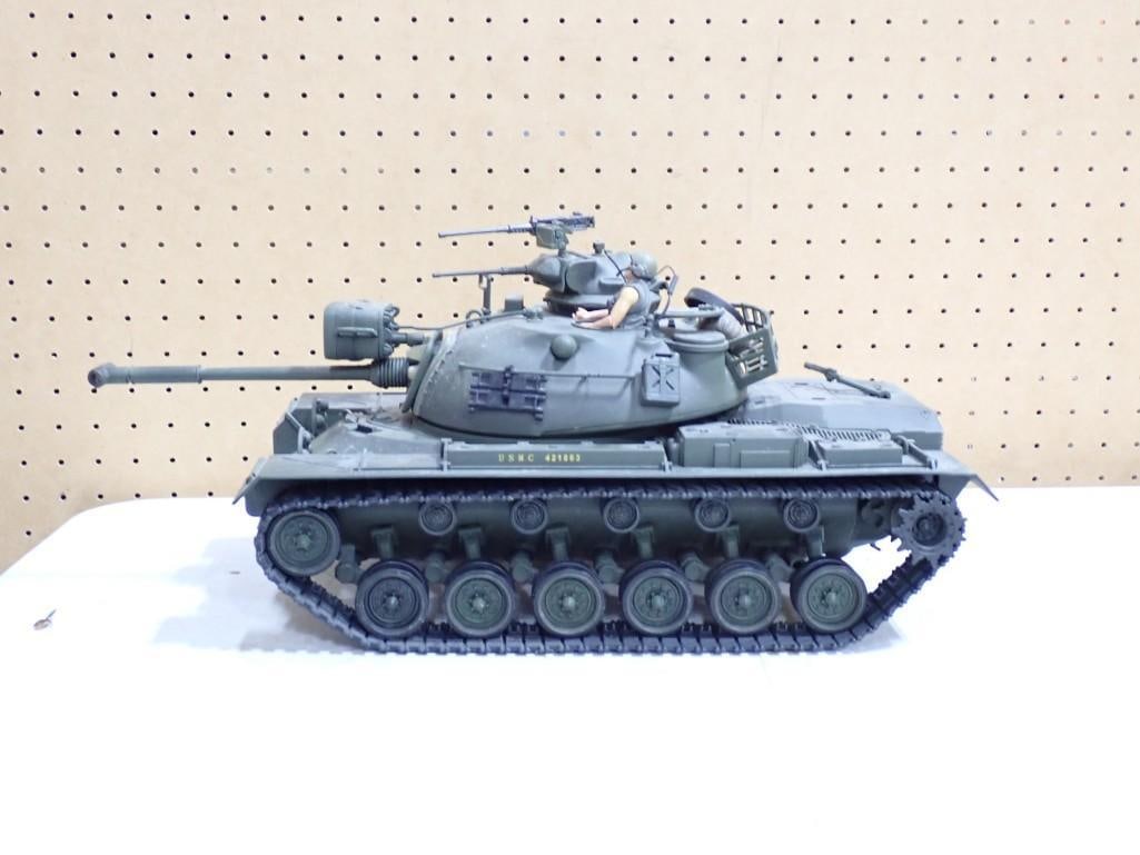 Military M48A3 1:18 Scale Patton Tank: Military M48A3 1:18 Scale Patton Tank All pictures are considered part of the description and should be examined carefully by bidders. Live Auctioneers is now offering Live Shipping through them. This