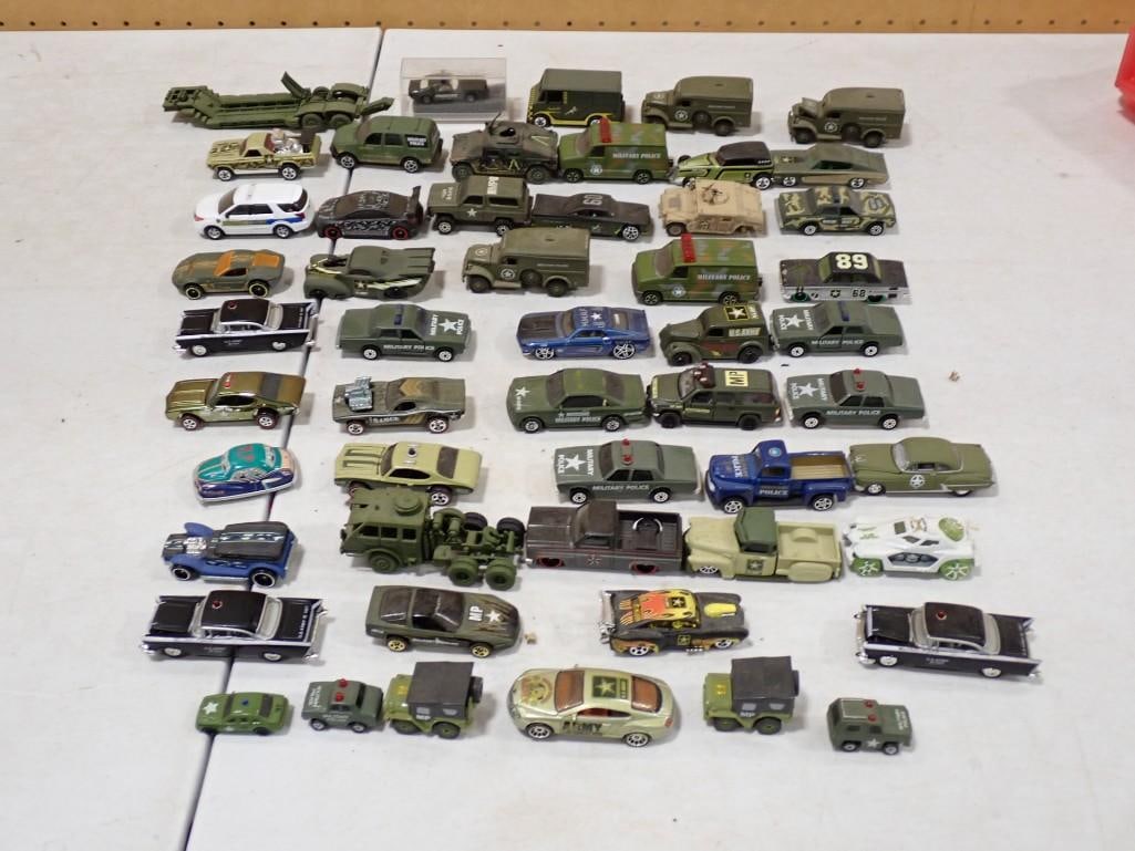 Large Lot of Military and other Die-Cast Cars and other vehicles (1 of 11)