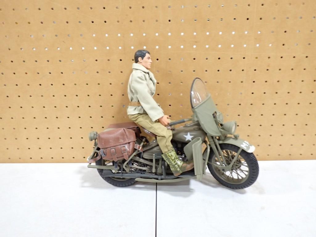 12" GI Joe Military Action Figure with Motorcycle (1 of 5)