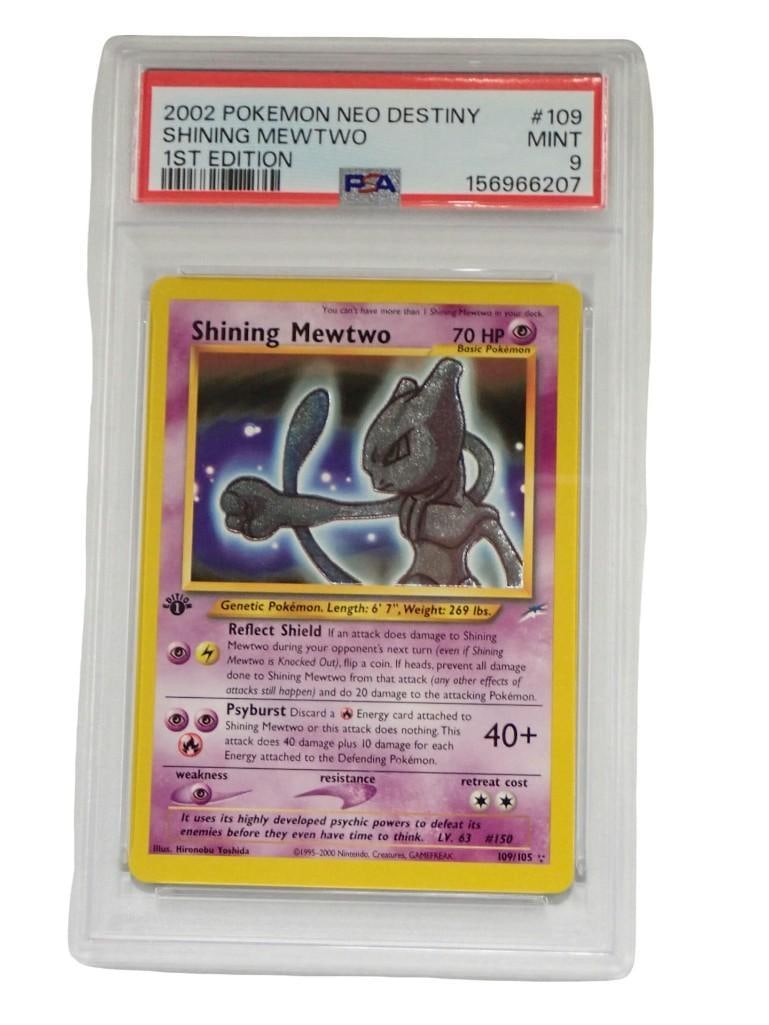 Graded Pokemon Card 2001 P.M. Neo Discovery Umbreon-Holo 1st Edition PSA Graded 9: Graded Pokemon Card P.M. Neo Discovery Umbreon-Holo 1st Edition PSA Graded All pictures are considered part of the description and should be examined carefully by bidders. Live Auctioneers is now offe