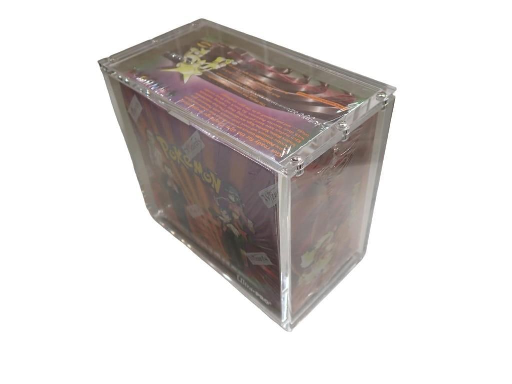 Sealed Pokemon Card Box - Gym Challenge Expansion Booster Box 1st Edition: Sealed Pokemon Card Box - Gym Challenge Expansion Booster Box 1st Edition - comes with the acrylic case. Weighs roughly 786 grams All pictures are considered part of the description and should b