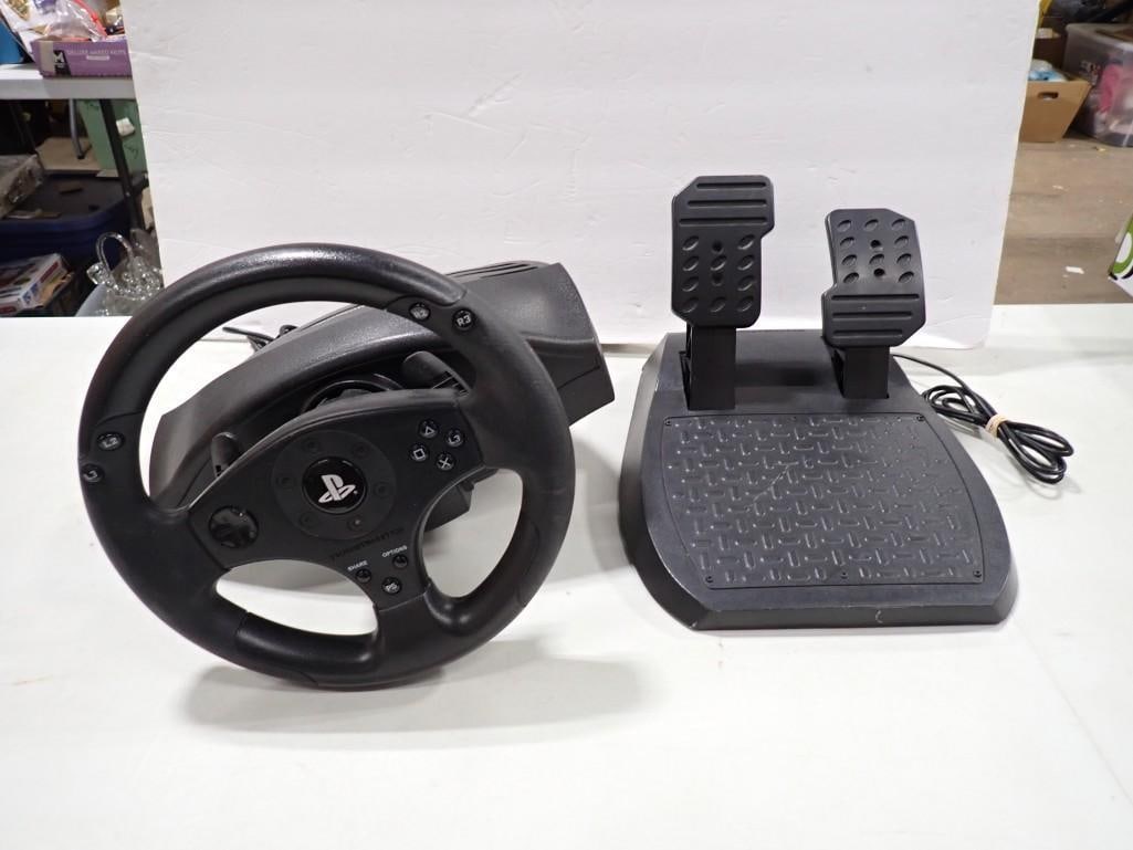 Thrustmaster T80 Racing Wheel and Pedals for Sony PlayStation Systems (1 of 15)