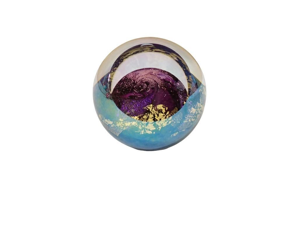 Glass Eye Studio "Venus" Celestial Collection Art Glass Paperweight Chameleon Effect Color Shifting: Glass Eye Studio "Venus" Celestial Collection Art Glass Paperweight Chameleon Effect Color Shifting 2011 All pictures are considered part of the description and should be examined carefully by