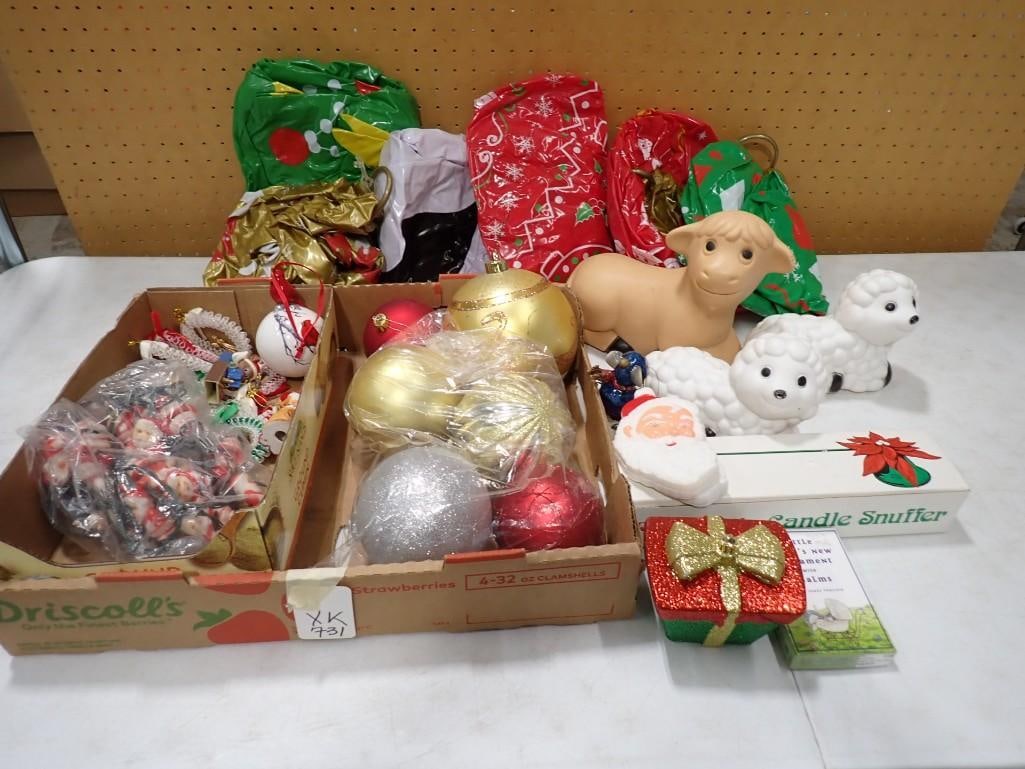Christmas / Easter Lot including Lambs, Ornaments, etc. (1 of 10)