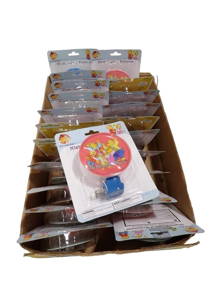 22 Berenstain Bears and Sesame Street Night Lights New in Packages Asst Colors (1 of 8)