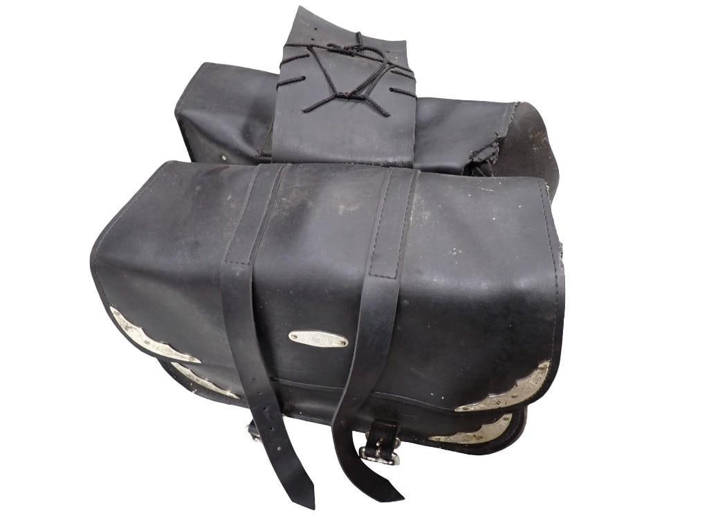 Leather Motorcycle Bags Panniers (1 of 10)