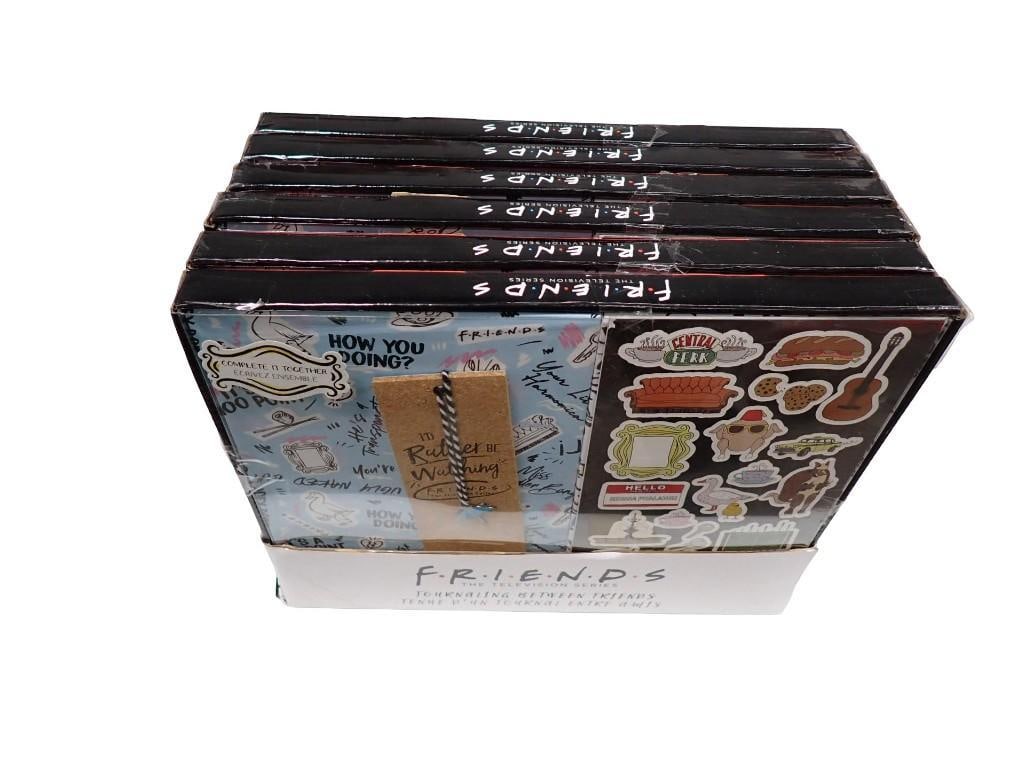 Lot of 6 Friends TV Series Journals New in Packages: Lot of 6 Friends TV Series Journals New in Packages. Journaling Between Friends All pictures are considered part of the description and should be examined carefully by bidders. Live Auctioneers 