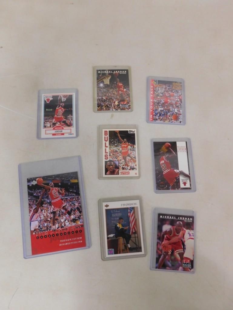 Michael Jordan Chicago Bulls Basketball Cards (1 of 6)