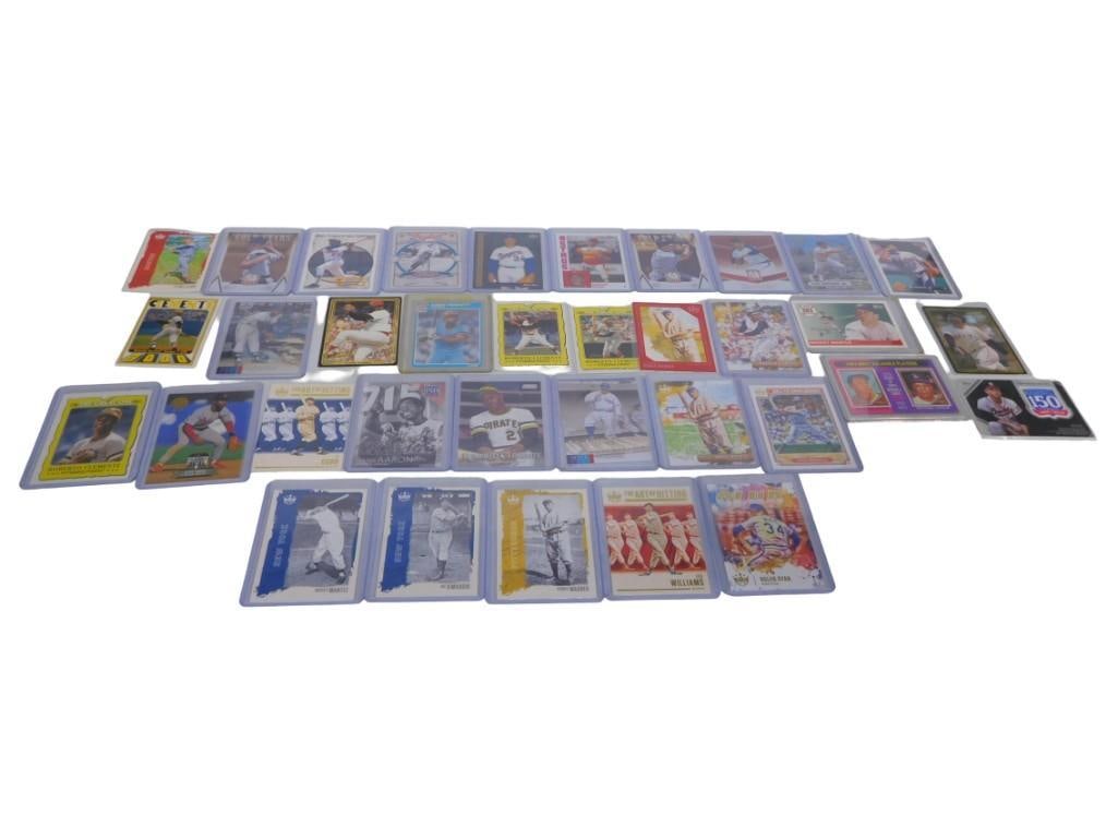 Lot of assorted Baseball Cards including Vintage: Lot of assorted Baseball Cards including Vintage All pictures are considered part of the description and should be examined carefully by bidders. Live Auctioneers is now offering Live Shipping through