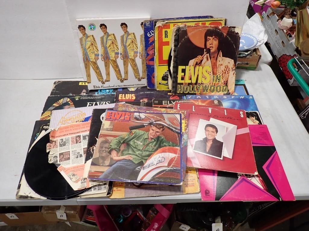 Lot of Elvis Presley Vinyl Records incl 45 RPM: Lot of Elvis Presley Vinyl Records incl 45 RPM All pictures are considered part of the description and should be examined carefully by bidders. Live Auctioneers is now offering Live Shipping through t