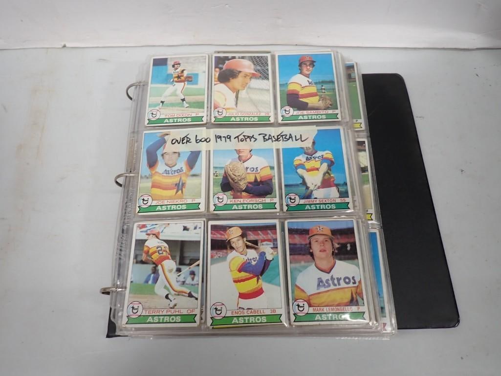 Binder of over 600 Topps Baseball Cards from 1979 (1 of 20)