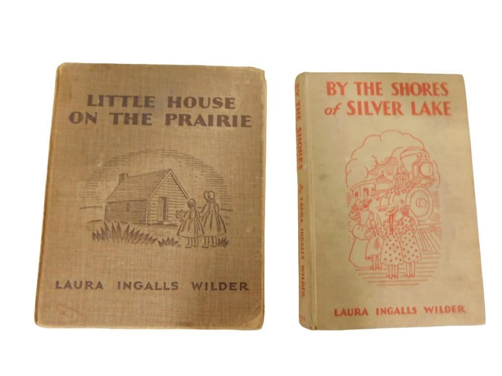 Vintage Books - Little House on the Prairie and By the Shores of Silver Lake - Laura Ingalls Wilder: Vintage Books - Little House on the Prairie and By the Shores of Silver Lake - Laura Ingalls Wilder All pictures are considered part of the description and should be examined carefully by bidders. Liv