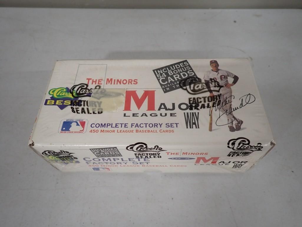1991 Classic Best "The Minors in a Major League Way" Complete Minor League Baseball Card Set: 1991 Classic Best "The Minors in a Major League Way" Complete Minor League Baseball Card Set All pictures are considered part of the description and should be examined carefully by bidders. Li