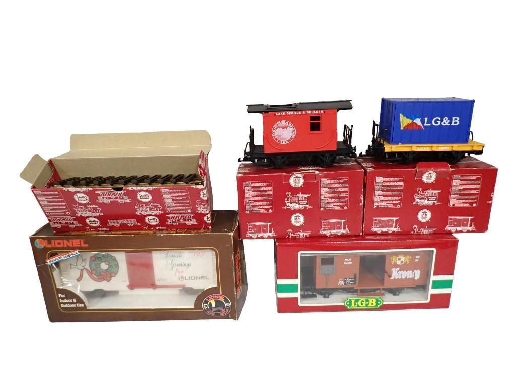 Model Train Lot including LGB, Lionel, Track, LG&B, etc. (1 of 7)